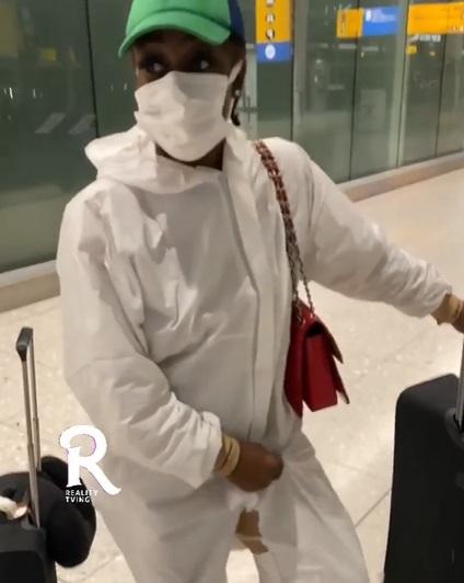 "God will judge who sold this to me" - Reality star, Uriel suffers wardrobe malfunction (Video)