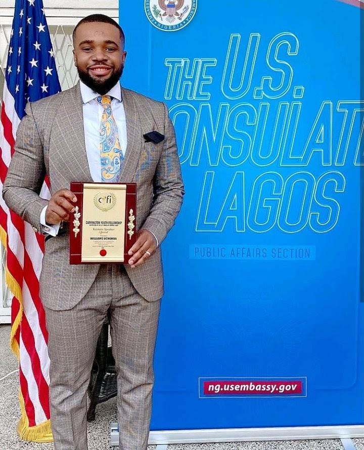 U.S. Consulate Awards Comedian, Williams Uchemba