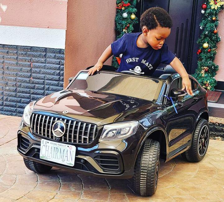 Toolz and Tunde son's birthday