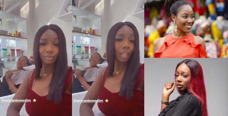 Moment BBNaija Besties, Tolanibaj And Erica Linked Up At A Salon (Video)