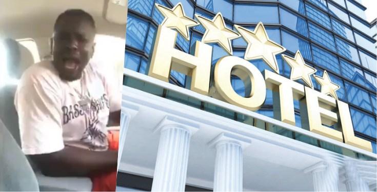 Single man laments after visiting 18 hotels in Lekki, all booked by married men (Video)