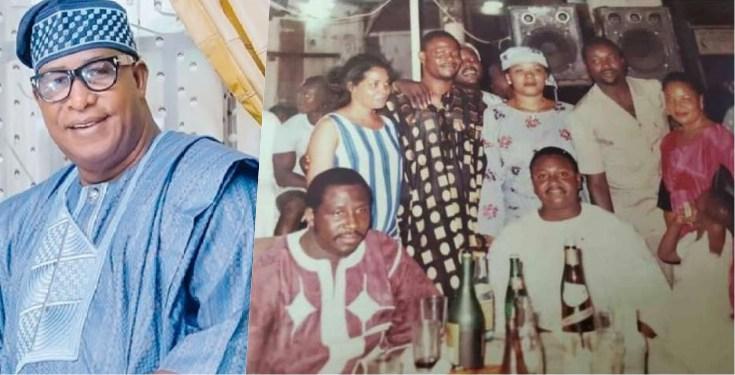 Actor Adebayo Salami oga bello Shares Throwback Photo With Jide Kosoko, Others