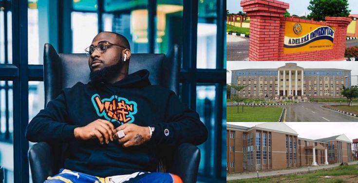 Davido shows off his father's school, Adeleke University (Video)