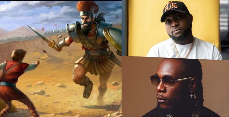 "David and Goliath part 2" - Reactions after Davido, Burna Boy engage in fist fight