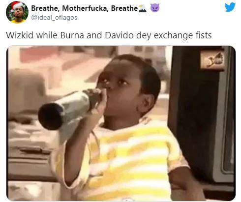 "David and Goliath part 2" - Reactions after Davido, Burna Boy engage in fist fight