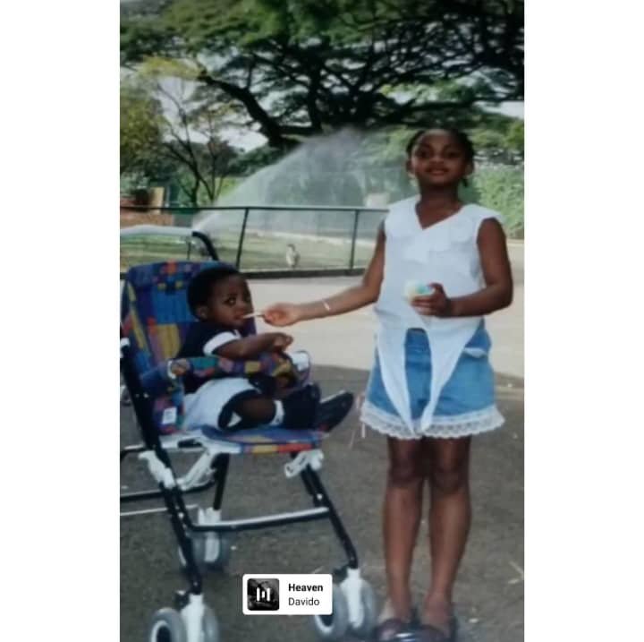 Childhood photos of Davido