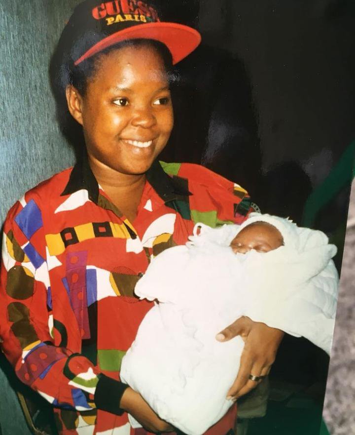 Vee celebrates mom on her birthday