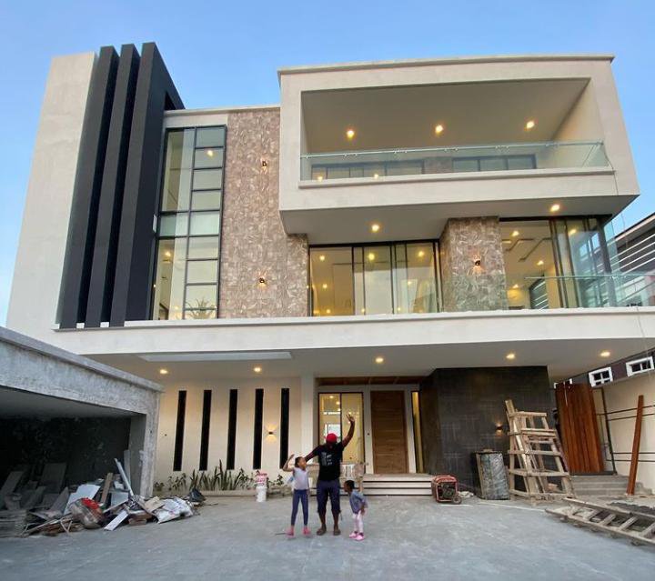 “Let’s Say Xmas Gift Came Early" - Jude Okoye Shows Off His New Mansion