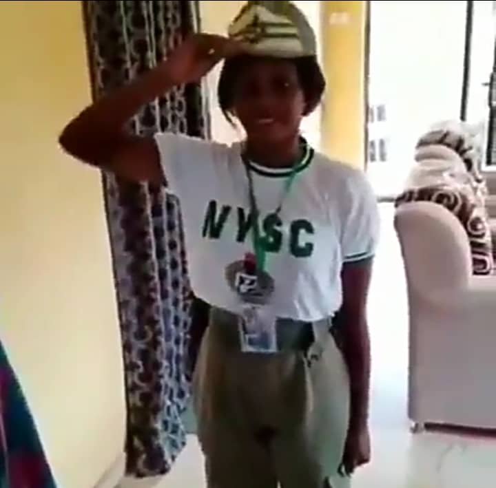 Lady gets job  upon return from NYSC