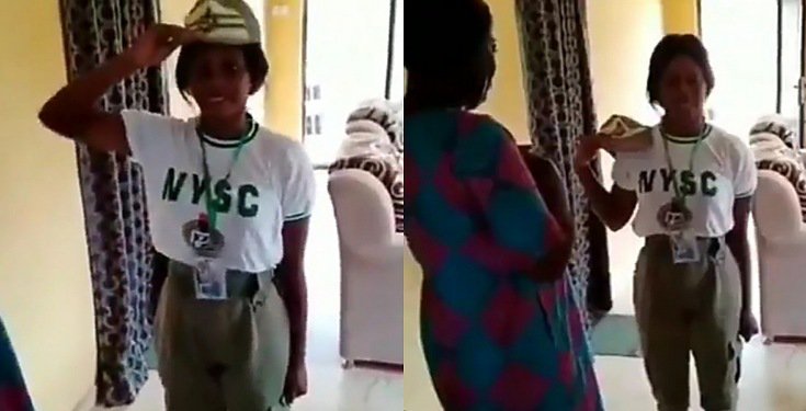 Lady gets job  upon return from NYSC