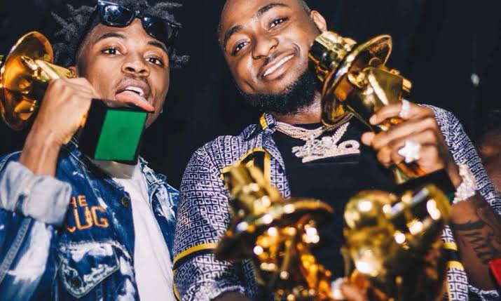 Mayorkun appears in same category with Davido