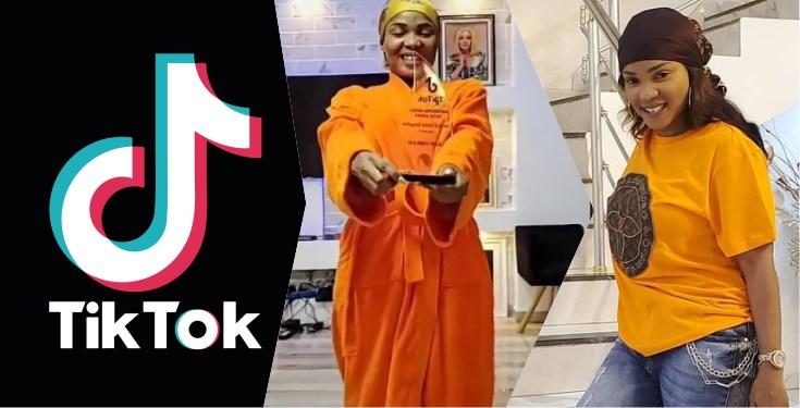 TikTok awards actress, Iyabo Ojo for creative recognition (Video)