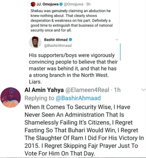 I regret fasting for President Buhari's victory in 2015 - Man laments over insecurity