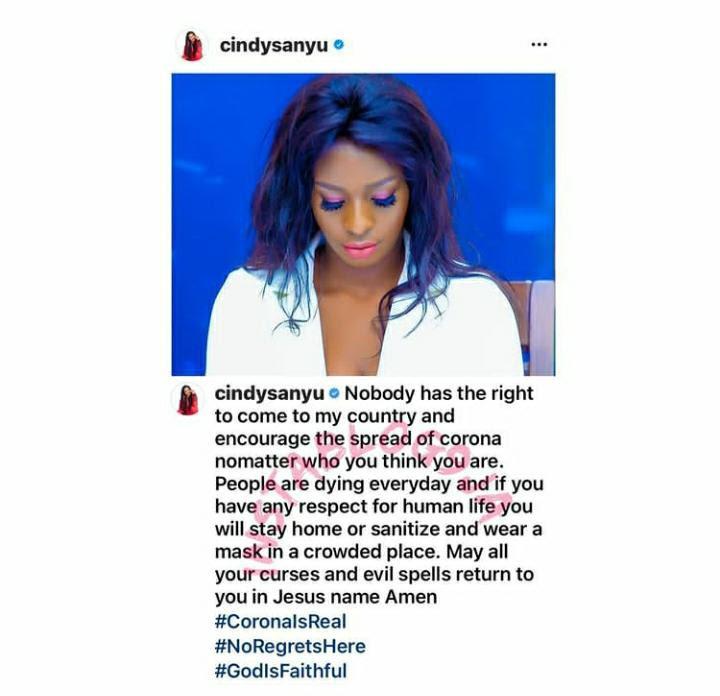 "May your curses return to you" -  Ugandan singer, Cindy laments after being dragged for labelling Omah Lay 'an idiot'