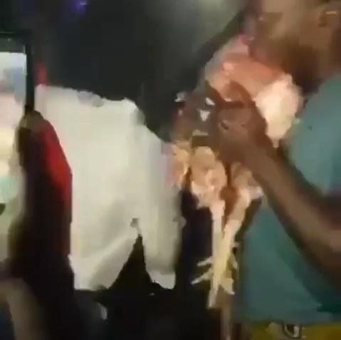 Moment suspected yahoo boys ate live chicken during ritual (Video)