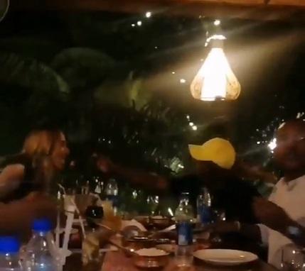 Ned Nwoko takes wife, Laila on romantic dinner ahead of birthday (Video)