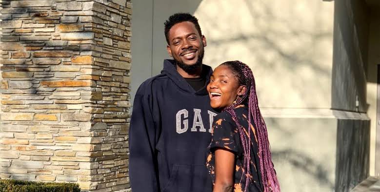 Simi Reacts As Adekunle Asks Her To Breastfeed Him