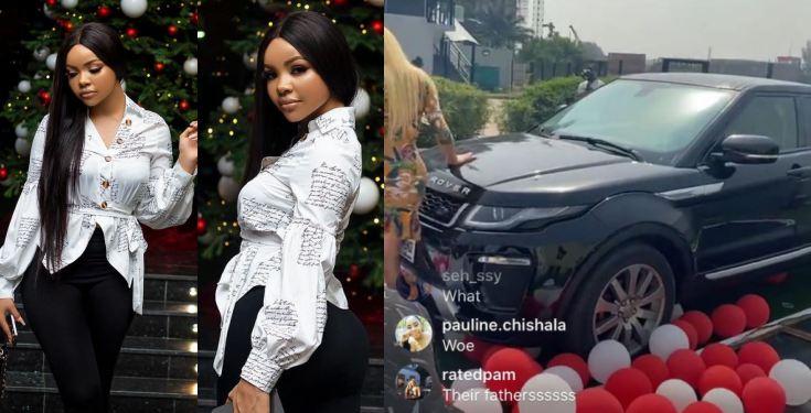 Fans gift Nengi a brand new Range Rover SUV on her birthday