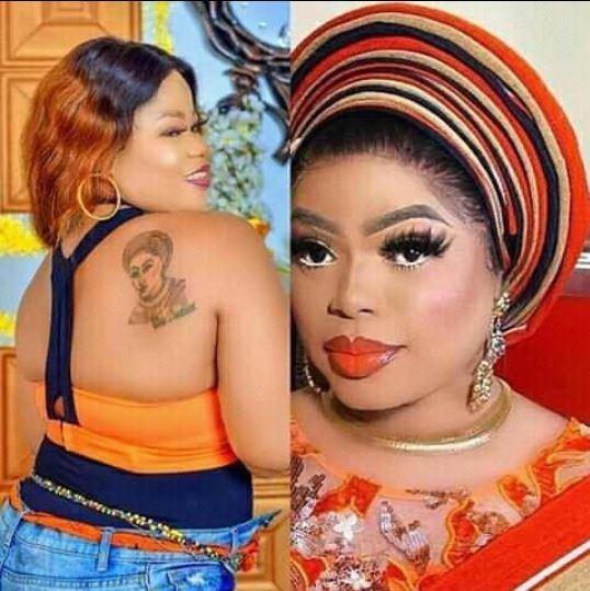 Bobrisky to gift fan who tattooed his face on her back another N3M, iPhone 12, Dubai trip