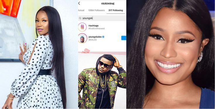 "Nicki Minaj is following skales too" - Blogger shuns Tacha for bragging