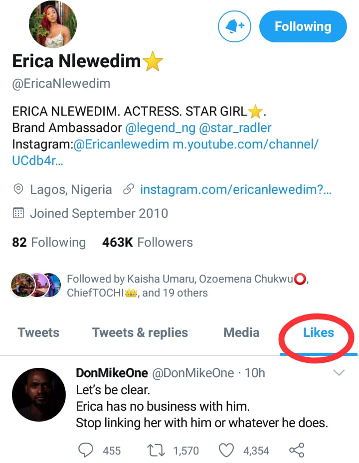 Erica admits that she has no business with Kiddwaya