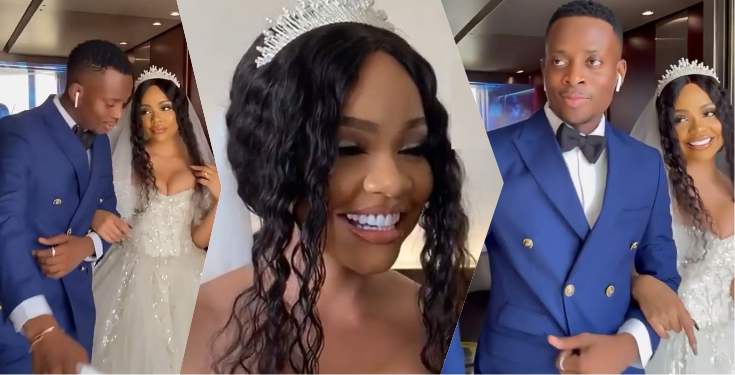 Comedian Sydney Talker ties the knot with Nengi (Video)