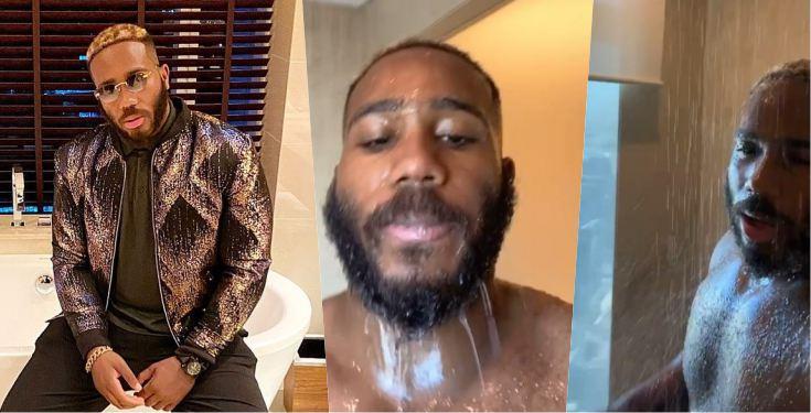 "Kids will always be kids" - Reaction as Kiddwaya shares bathroom video in his Dubai apartment