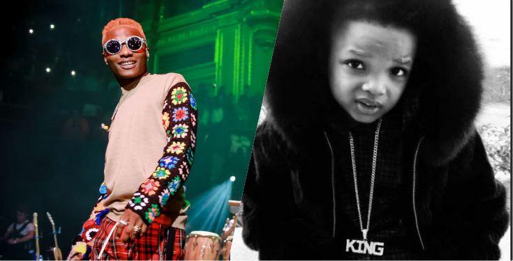 Wizkid celebrates second son, King Ayo on his 5th birthday