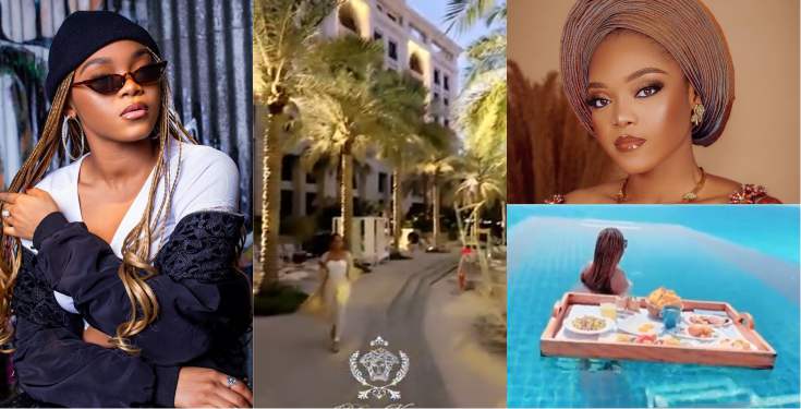 Lilo Living 'The Baby Girl Life' As She Cruises Dubai to Maldives (Video)