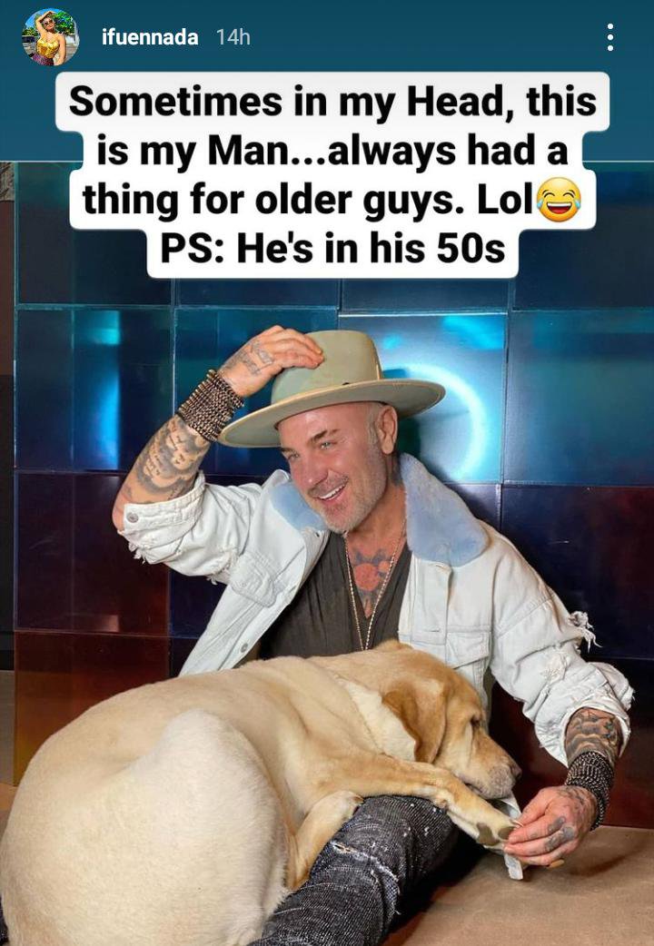 "I have a thing for older men" - Ifu Ennada