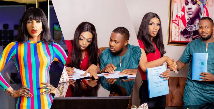 Crossdresser James Brown bags endorsement deal, regains Instagram account amidst issue with Bobrisky