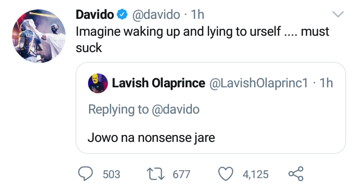 Davido jowo nonsense