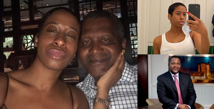 Side chick calls out billionaire, Aliko Dangote for dumping her