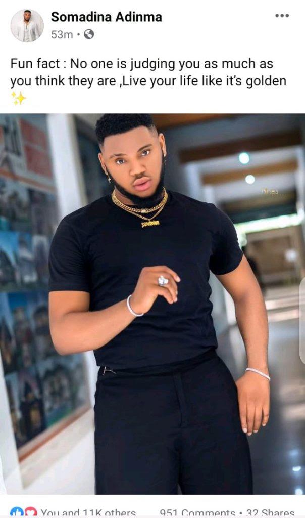 "Mention Regina and get blocked" - Regina Daniels' ex, Somadina warns