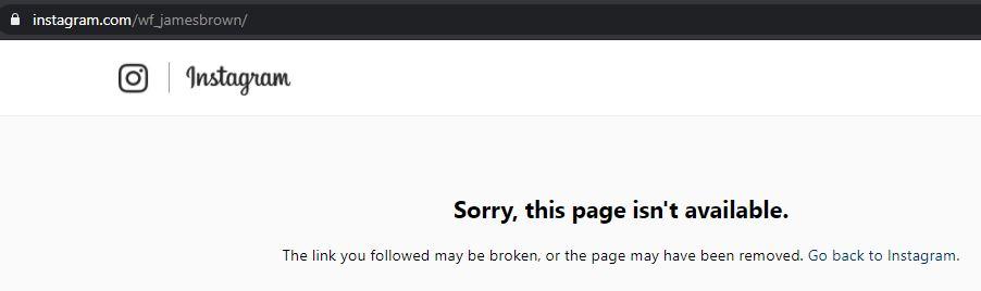 James Brown Instagram account deactivated suspended, Bobrisky denies having hand