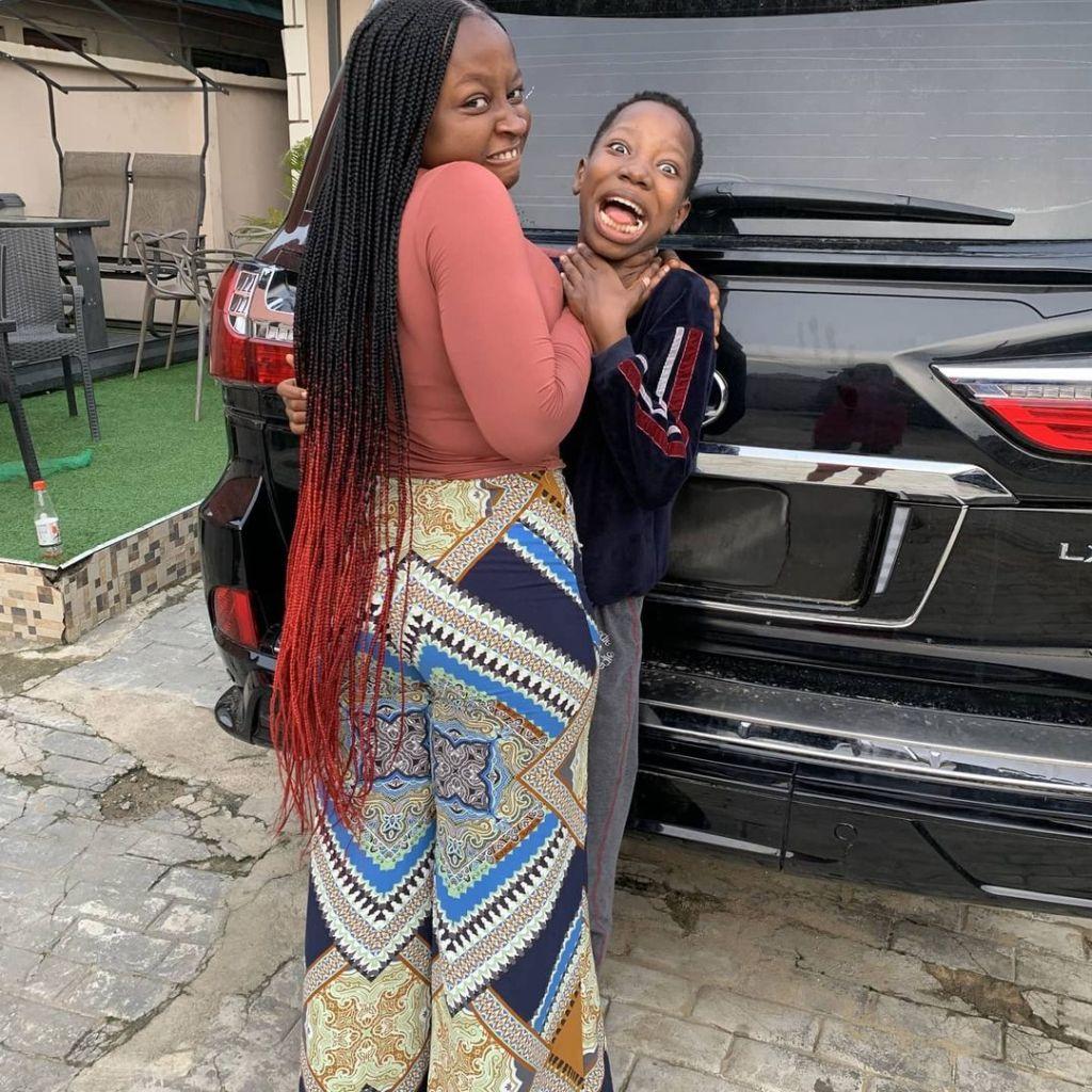 Emmanuella flunts her brand new car