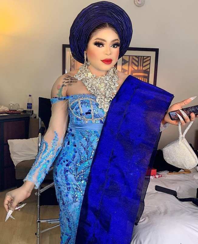 Bobrisky reacts as another lady gets tattoo of his full name on her arm