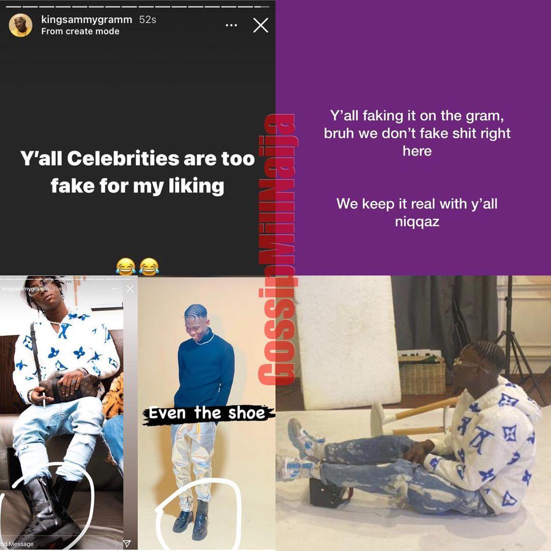 Upcoming singer drags Bella Smhurda of wearing his outfits to Headies without permission