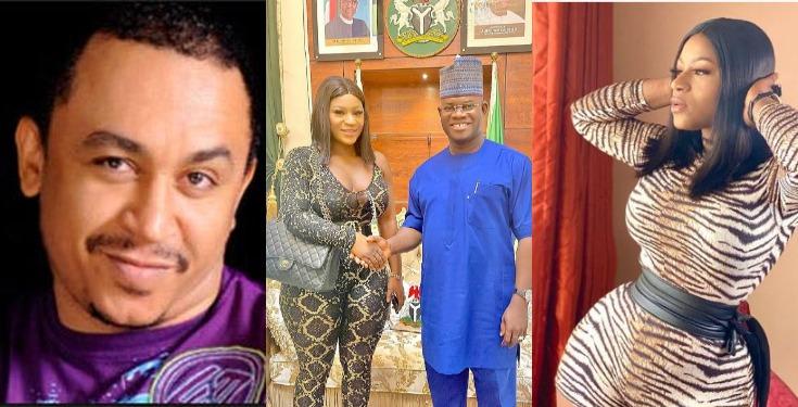 Daddy Freeze reacts to Destiny Etiko's ‘seductive’ outfit during a visit to Gov Bello