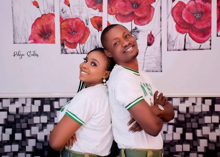 Man engages fellow corps member