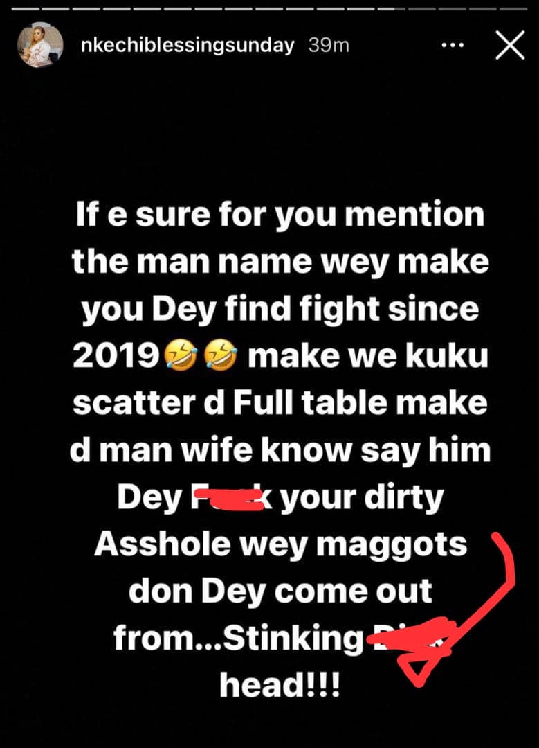 Bobrisky and Nkechi Blessing fight