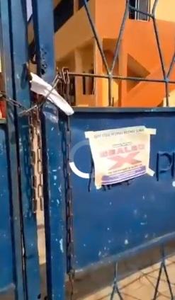 Ekiti State Task Force Locks Children, Teachers In School Over Tax Debt (Video)
