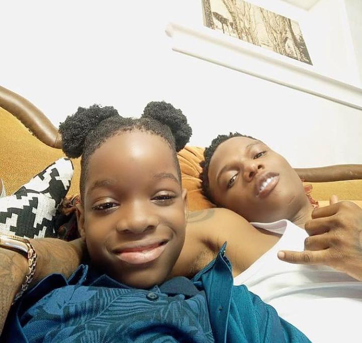 Boluwatife and Wizkid spend time together