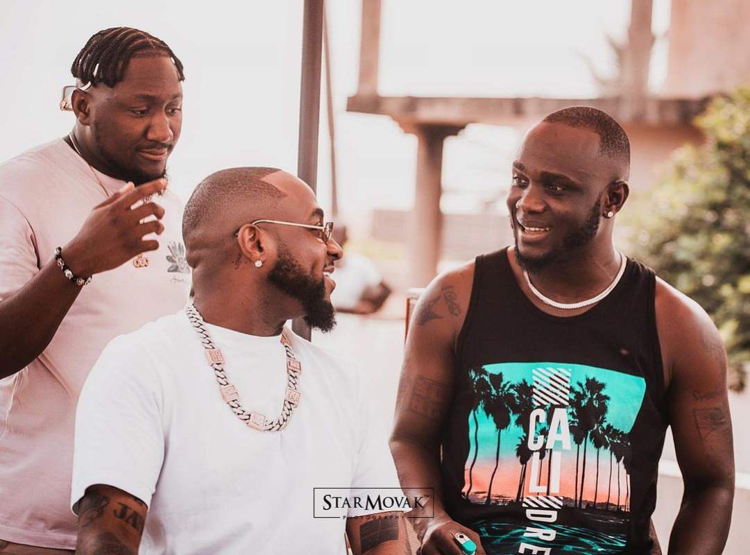 davido's crew member Obama DMW