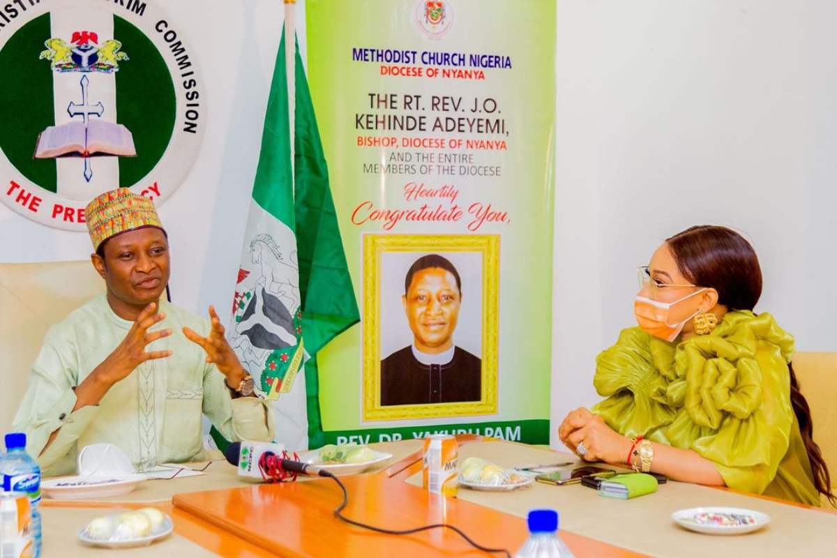 Tonto Dikeh Becomes Ambassador For Nigeria Christian Pilgrim Commission, NCPC