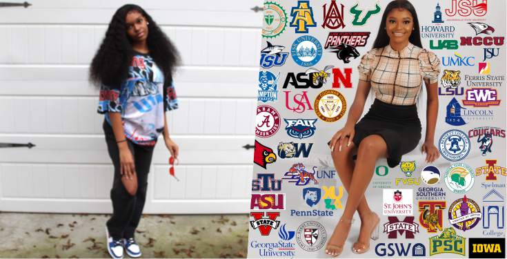 Lady celebrates as she gets admission into 50 Universities at once