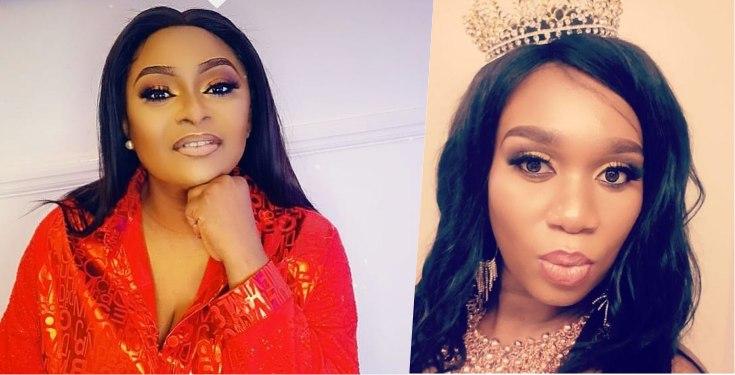 "Your child's father didn't even date you" - Victoria Inyama, Ubi Franklin’s baby mama drag one another to filth