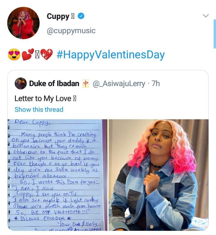 love letter to DJ Cuppy