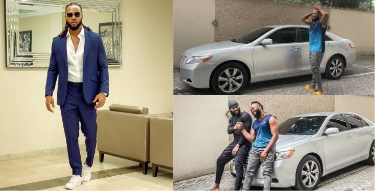 Flavour gifts childhood friend a brand new car (Photos)