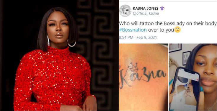 Ka3na dragged for slamming fan who tattooed her name after she asked for it